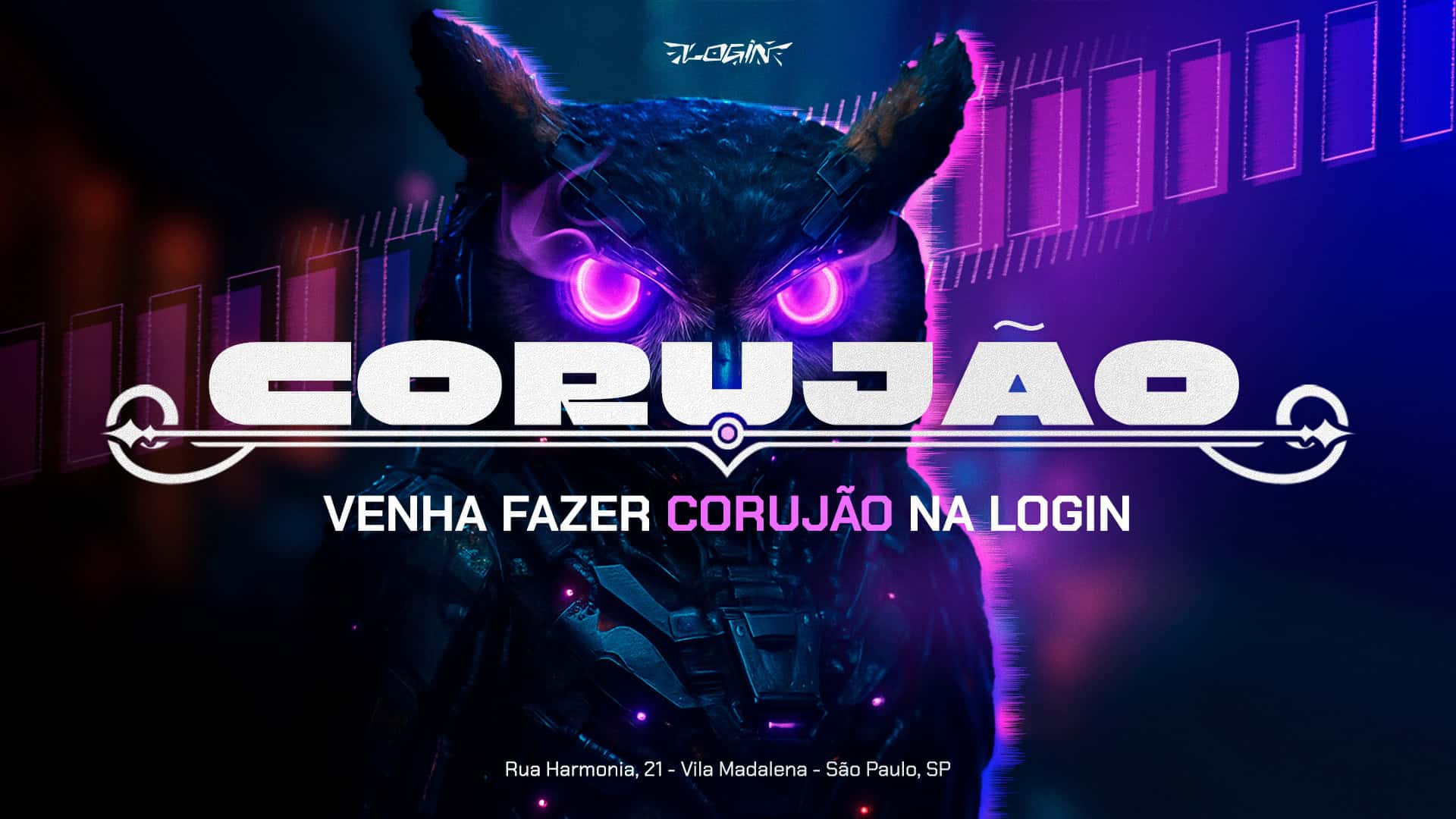 🦉 Corujão - Lan House com Open Bar
